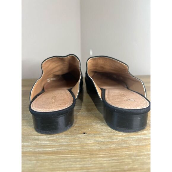 Halogen Velvet/leather loafers - Picture 5 of 7